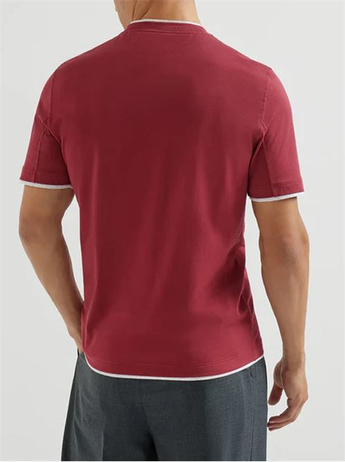 Cotton T-shirt BRUNELLO CUCINELLI | MR8337427CMK02